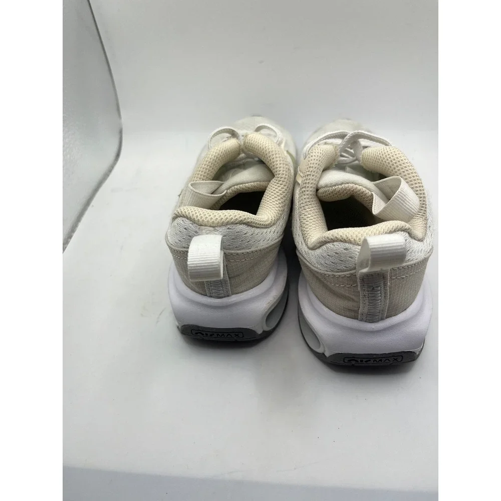 Nike Air Max Kids Shoes Toddler White Beige Low Top Sneakers‎ Size 10C